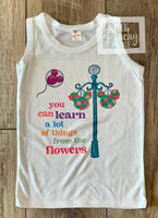 Learn From The Flowers  Disney Epcot - Baby or Toddler Complete Outfit