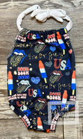 Independence Romper - Baby Complete Outfit