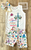 Learn From The Flowers  Disney Epcot - Baby or Toddler Complete Outfit