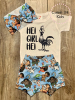 Hei Girl Hei - Baby or Toddler Complete Outfit