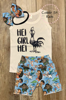 Hei Girl Hei - Baby or Toddler Complete Outfit