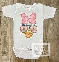 Disney Daisy Duck Mash - Baby or Toddler Complete Outfit