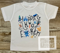 Happiest Kid on Earth Best Day Ever Baby and Toddler Tee and Shorts Set / Infant and Toddler Boys