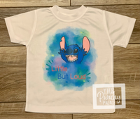 Little But Loud Stitch Baby and Toddler Tee and Shorts Set / Infant and Toddler Boys