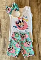 Minnie's The Love Boat - Baby or Toddler Complete Outfit