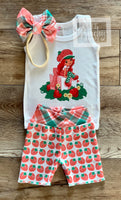 Strawberry Shortcake - Baby or Toddler Complete Outfit