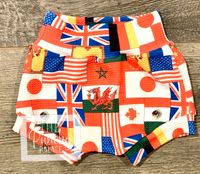 Disney Epcot Flags Baby Outfit - Baby or Toddler Complete Outfit