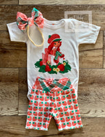 Strawberry Shortcake - Baby or Toddler Complete Outfit