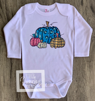 Fall Pumpkins Thanksgiving Fall Baby Skirt Outfit