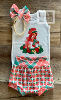 Strawberry Shortcake - Baby or Toddler Complete Outfit
