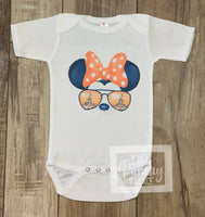 Disney Minnie Shades - Baby or Toddler Complete Outfit