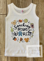 Snacking Around the World Epcot - Baby or Toddler Complete Outfit