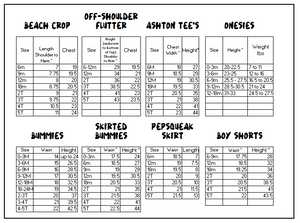 Sizing