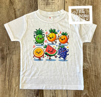 
              Dancing Fruit Baby Boy and Toddler Tee and Shorts Set / Infant and Toddler Boys
            