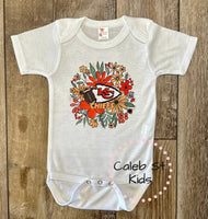 
              Chiefs Football Girls Outfit - Baby or Toddler Complete Outfit
            