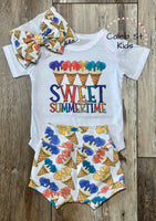 
              Sweet Summertime - Baby or Toddler Complete Outfit
            