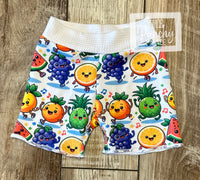 
              Dancing Fruit Baby Boy and Toddler Tee and Shorts Set / Infant and Toddler Boys
            