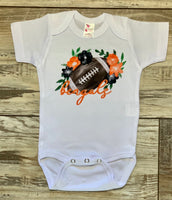 
              Bengals Football Girls Outfit - Baby or Toddler Complete Outfit
            