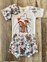 
              Toy Story Love - Baby or Toddler Complete Outfit
            