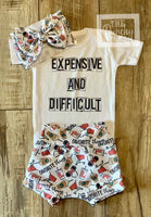 
              Expensive and Difficult - Baby or Toddler Complete Outfit
            