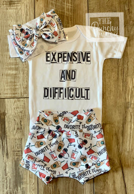 Expensive and Difficult - Baby or Toddler Complete Outfit