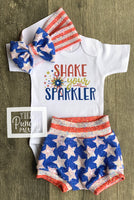 
              Shake Your Sparkler Baby or Toddler Complete Outfit
            