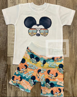 
              Mickey Shades Best Day Ever Baby Boy and Toddler Tee and Shorts Set / Infant and Toddler Boys
            