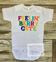 
              Feeling Berry Cute - Baby or Toddler Complete Outfit
            