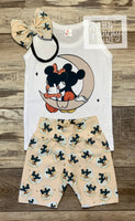 
              Mouse on the Moon - Baby or Toddler Complete Outfit
            