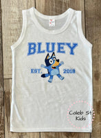 
              The Blue Dog - Baby or Toddler Complete Outfit
            