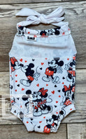 
              Minnie Hearts Romper - Baby Complete Outfit
            