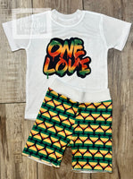 
              One Love Marley Baby and Toddler Tee and Shorts Set / Infant and Toddler Boys
            