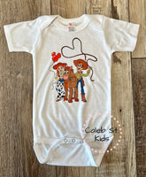 
              Toy Story Love - Baby or Toddler Complete Outfit
            