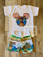 
              Zip a Dee Doh Dah Baby Boy Disney and Toddler Tee and Shorts Set / Infant and Toddler Boys
            