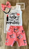 
              I Can't Help That I'm Popular Mean Girls - Baby or Toddler Complete Outfit
            