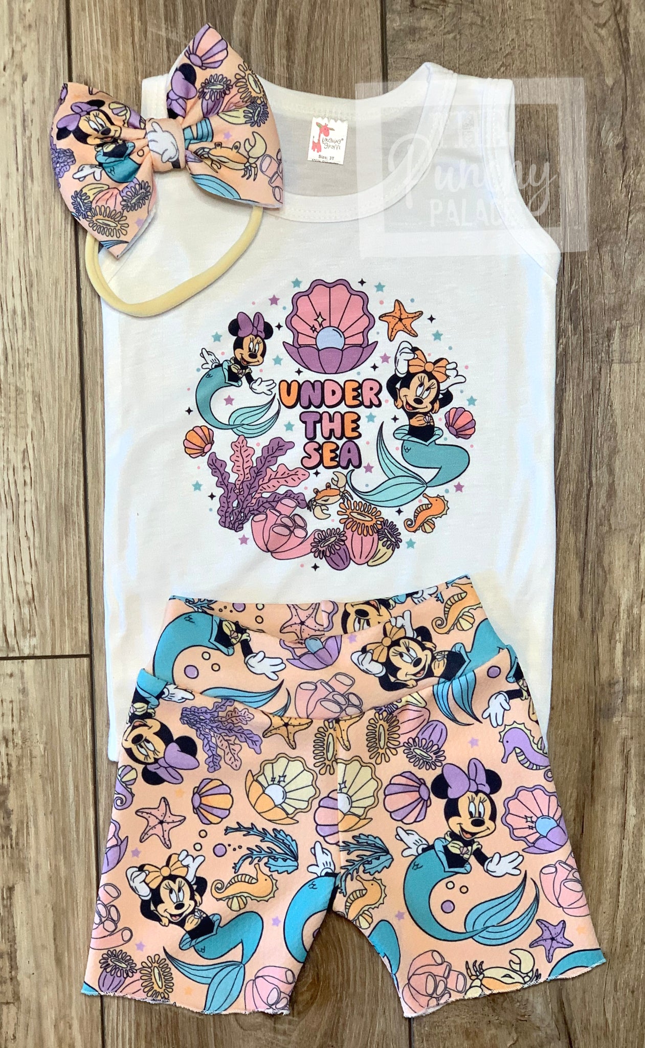 Moana Retro Disney Epcot - Baby or Toddler Complete Outfit
