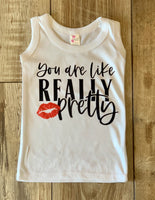 
              You Are Like Really Pretty Mean Girls - Baby or Toddler Complete Outfit
            