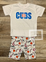 
              Chicago Cubs Tee and Shorts Set / Infant and Toddler Boys
            