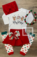 
              Baby Christmas Full Outfit - Let It Snow
            