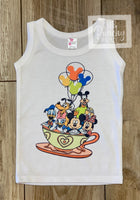 
              Disney Tea Cups - Baby or Toddler Complete Outfit
            