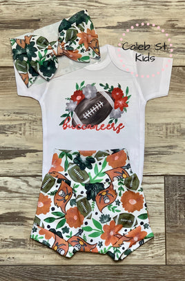 Bucc's  Football Girls Outfit - Baby or Toddler Complete Outfit