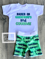 
              Goosebumps Halloween Baby and Toddler Tee and Shorts Set / Infant and Toddler Boys
            