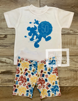 
              Disney 50th Anniversary Baby and Toddler Tee and Shorts Set / Infant and Toddler Boys
            