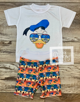 
              Donald Duck Best Day Ever Baby and Toddler Tee and Shorts Set / Infant and Toddler Boys
            