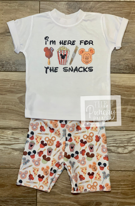 Here for the Disney Snacks Baby and Toddler Tee and Shorts Set / Infant and Toddler Boys