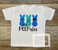 
              Mr. Peepular Easter Baby and Toddler Tee and Shorts Set / Infant and Toddler Boys
            