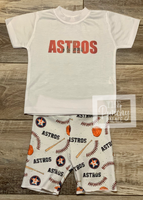 
              Houston Astro’s Tee and Shorts Set / Infant and Toddler Boys
            