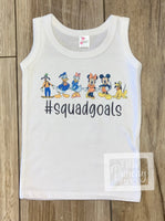 
              Disney Squad Goals - Baby or Toddler Complete Outfit
            