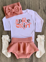 
              Spice Girl Fall Baby Skirt Outfit
            