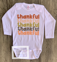 
              Thankful Thanksgiving Fall Baby Skirt Outfit
            